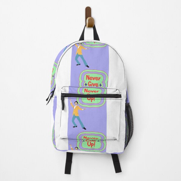 Item preview, inspiration and motivation NEVER GIVE UP designed and sold by kozlebozle007.