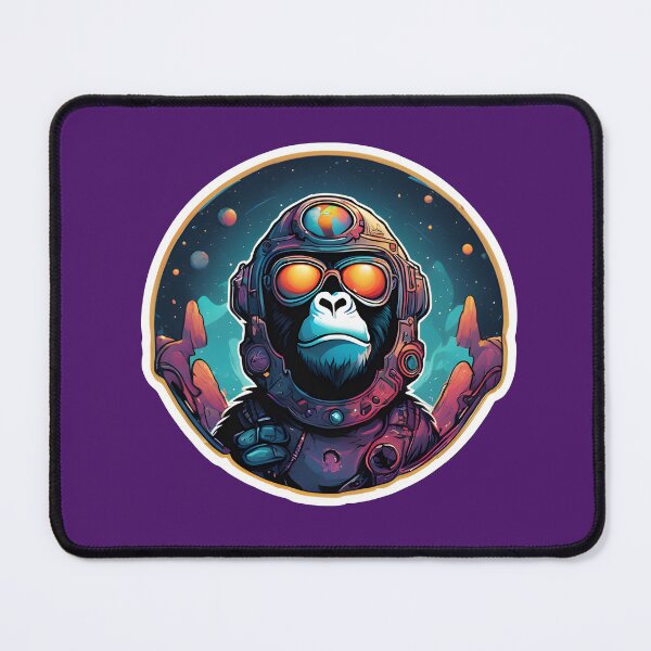 Item preview, monkey in space designed and sold by SketchysDESIGNS.