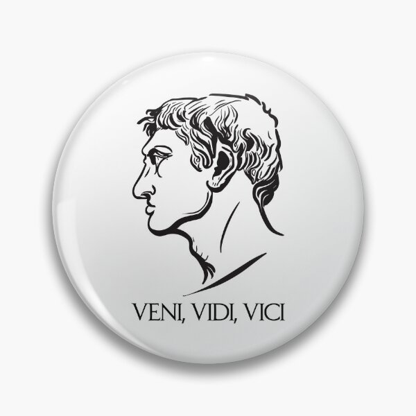 Item preview, Julius Caesar Veni Vidi Vici Black&White  designed and sold by DesignFusion2.