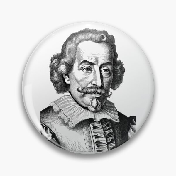 Item preview, Portrait of Miguel de Cervantes designed and sold by NTGUILTY.
