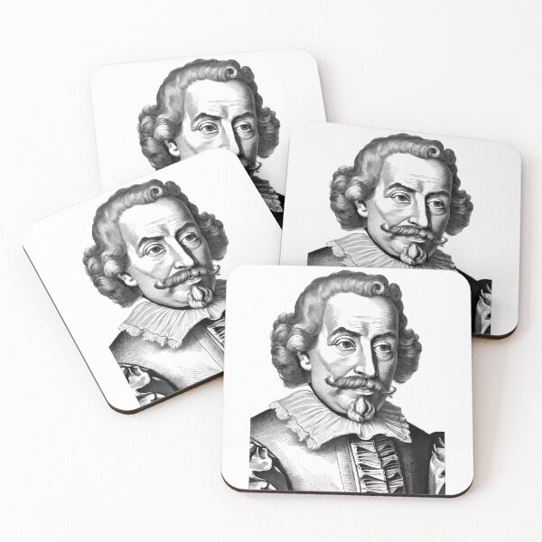Item preview, Portrait of Miguel de Cervantes designed and sold by NTGUILTY.