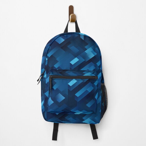 Item preview, Blue Pixel Art – Abstract & Monochrome designed and sold by AI-Zauberwelt.