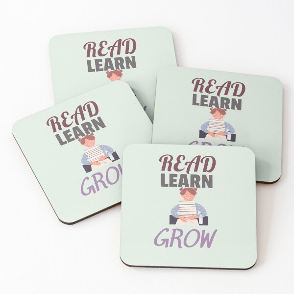 Item preview, Inspiring Learn Grow Design - Motivational Message - Redbubble designed and sold by zeddy-store.