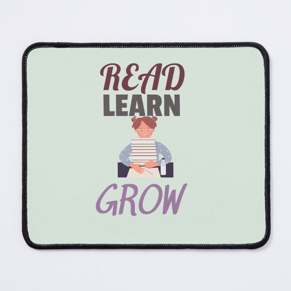 Item preview, Inspiring Learn Grow Design - Motivational Message - Redbubble designed and sold by zeddy-store.