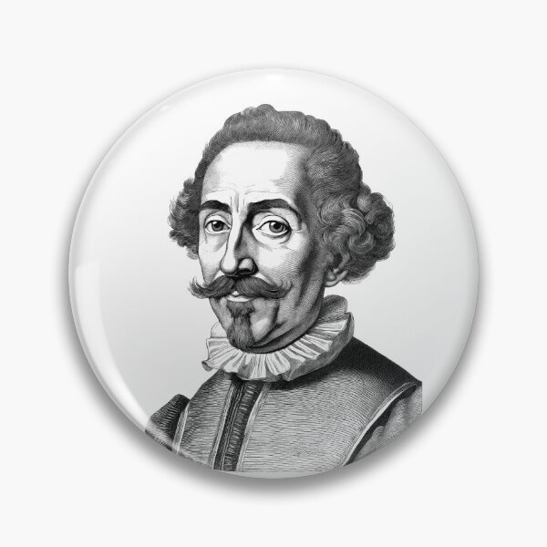 Item preview, Miguel de Cervantes Saavedra portrait designed and sold by NTGUILTY.