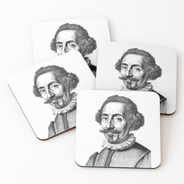 Item preview, Miguel de Cervantes Saavedra portrait designed and sold by NTGUILTY.