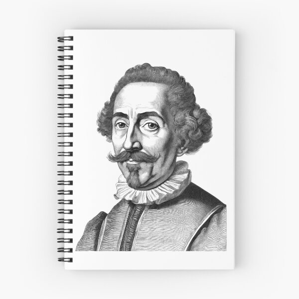Item preview, Miguel de Cervantes Saavedra portrait designed and sold by NTGUILTY.