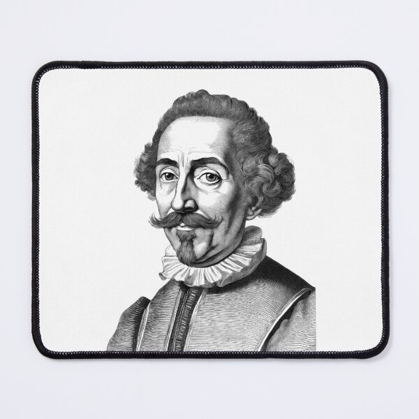 Item preview, Miguel de Cervantes Saavedra portrait designed and sold by NTGUILTY.
