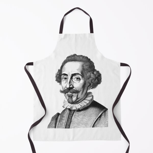 Item preview, Miguel de Cervantes Saavedra portrait designed and sold by NTGUILTY.