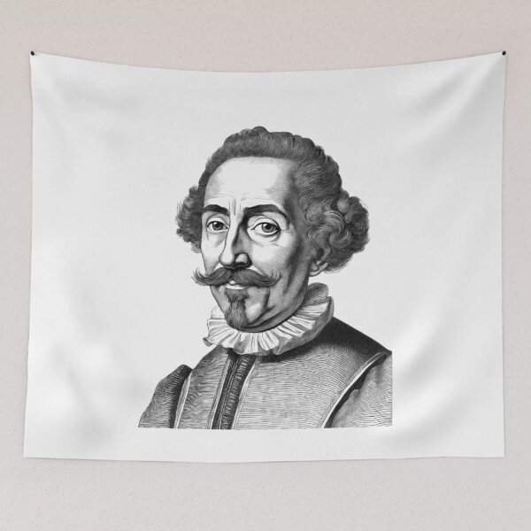 Item preview, Retrato de Miguel de Cervantes Saavedra designed and sold by NTGUILTY.