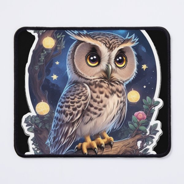 Item preview, Cute cosmos owl designed and sold by Majkel & Majkel.