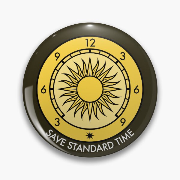 Item preview, Save Standard Time Logo and White Outer Ringed Wordmark designed and sold by Save Standard Time.