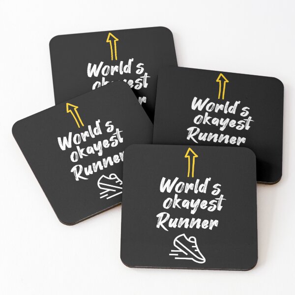 Item preview, World's Okayest Runner designed and sold by frosttee.