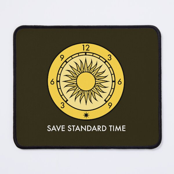 Item preview, Save Standard Time Logo and White Wordmark designed and sold by Save Standard Time.