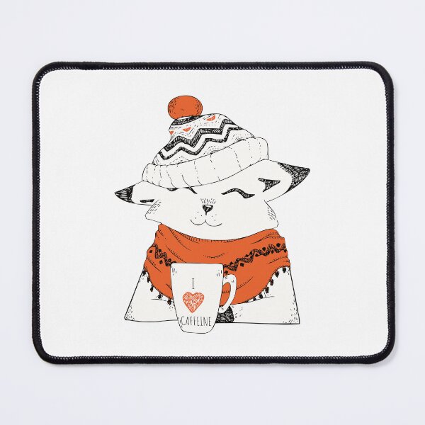Item preview, Winter Coffee, Caffeine, and Kitty Love designed and sold by EmeraldeaArt.