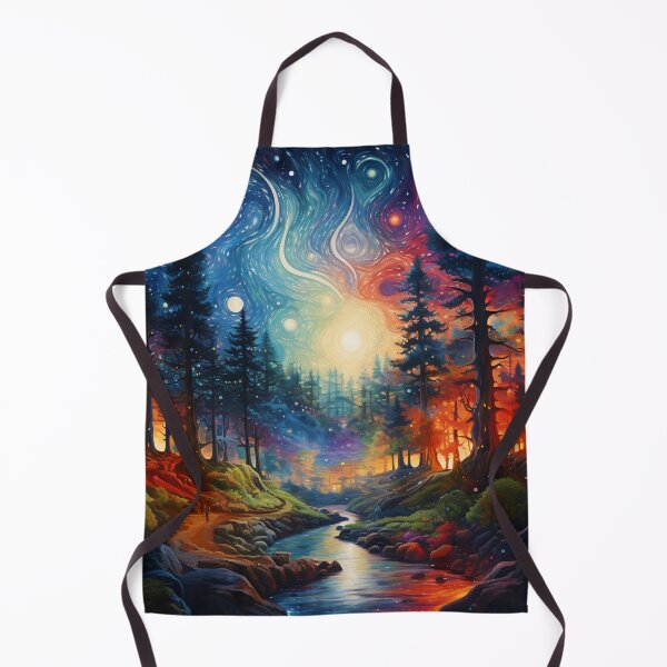 Item preview, Cosmic forest Realm Wallart designed and sold by Arcana13.