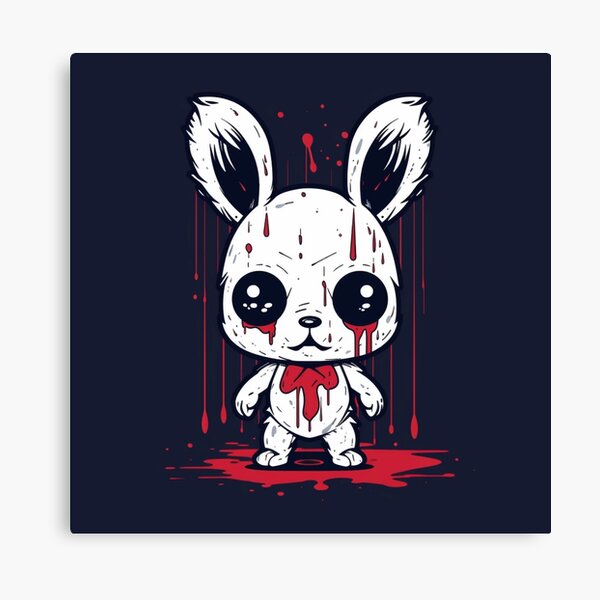 Zombie Bunny Wall Art for Sale