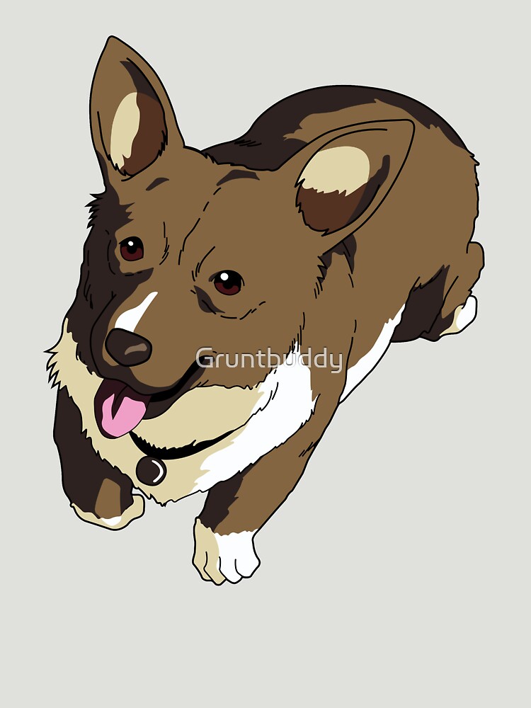 Corgi Ein The Data Dog by Gruntbuddy