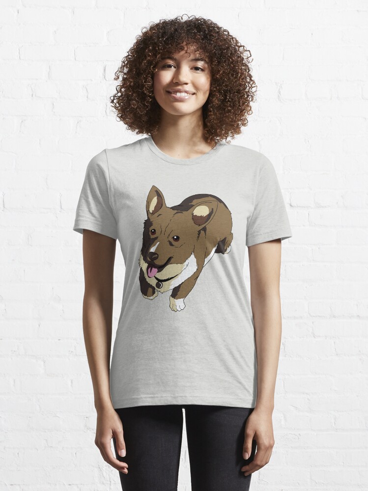 Alternate view of Corgi Ein The Data Dog Essential T-Shirt