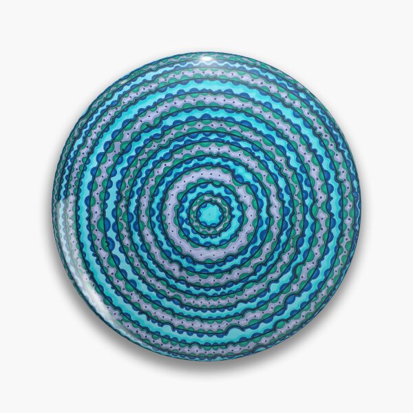 Item preview, Sound waves of blue designed and sold by EyeCreateLines.