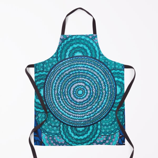 Item preview, Sound waves of blue designed and sold by EyeCreateLines.