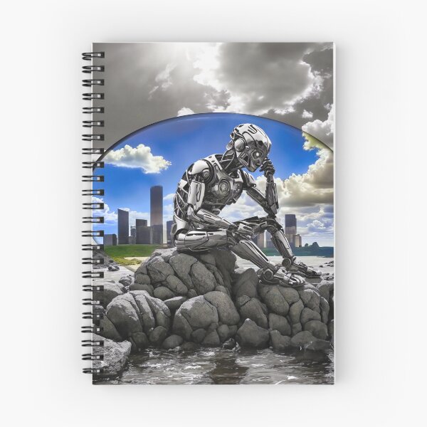 Item preview, Robot Thinker designed and sold by Glenburn Graphics.