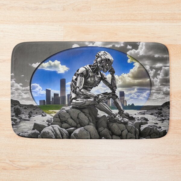 Item preview, Robot Thinker designed and sold by Glenburn Graphics.