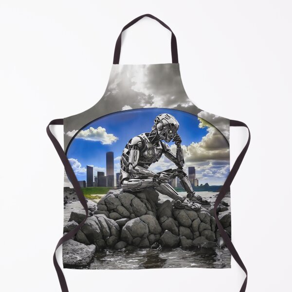 Item preview, Robot Thinker designed and sold by Glenburn Graphics.