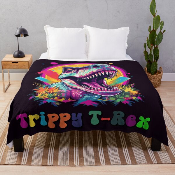 Item preview, Trippy T-Rex T-Shirt - Psychedelic Design designed and sold by AIPICCRAFT.