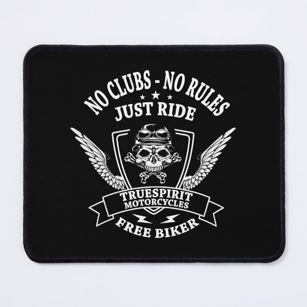 Item preview, NO CLUBS NO RULES JUST RIDE designed and sold by EBREH.