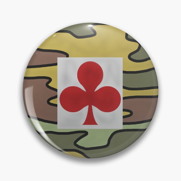Item preview, French camouflage - Ace of clubs designed and sold by Wars-Illu.