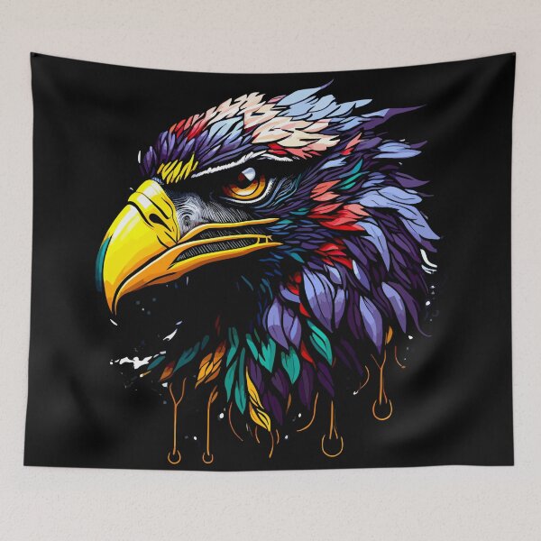 Item preview, Colorful American Eagle  designed and sold by TheUSAFantasy.