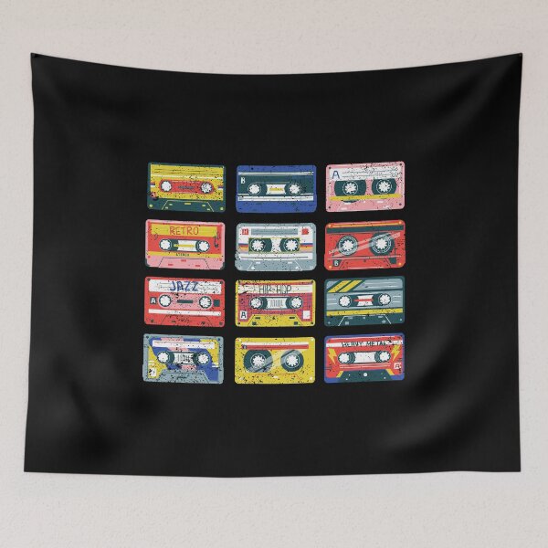 Item preview, Vintage Cassette tapes Collection 80's 90's Music Mixtape designed and sold by jingdomdesgine.