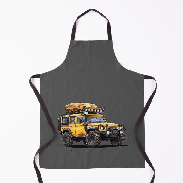 Item preview, Yellow Camping Rig 4x4 Vehicle - Digital Art - Outdoor Sticker Series 1 | WanderUpNorthCo. designed and sold by WanderUpNorth.