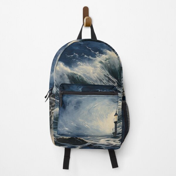Item preview, Lighthouse in Sea Storm designed and sold by Arcana13.