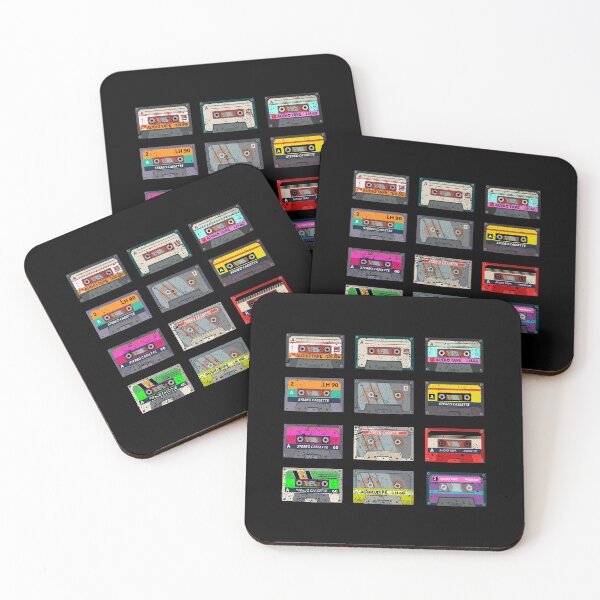 Item preview, Vintage Cassette tapes Collection 80's 90's Music Mixtape designed and sold by jingdomdesgine.