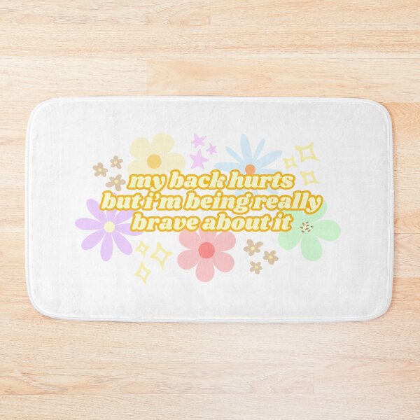 Item preview, My Back Hurts But I'm Being Really Brave About It (Yellow) designed and sold by Mollysb428.