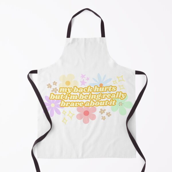 Item preview, My Back Hurts But I'm Being Really Brave About It (Yellow) designed and sold by Mollysb428.