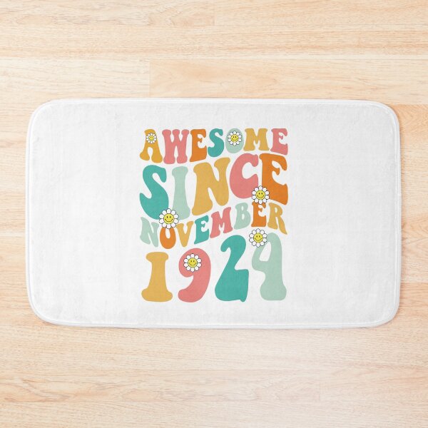 Item preview, Awesome Since November 1924 | Made In 1924 | Retro Groovy Birthday designed and sold by Christina-grich.