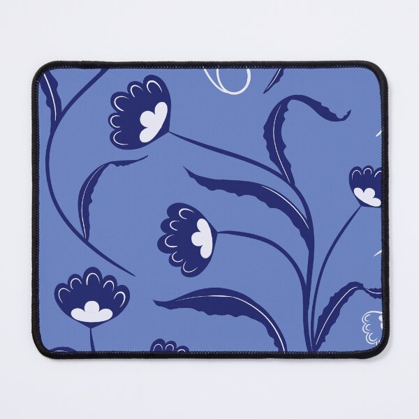 Item preview, Blue Flowers fantasy pattern designed and sold by Giulia Massai.