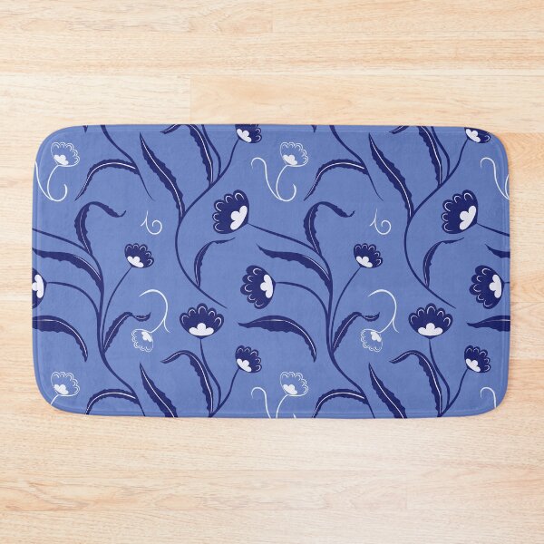 Item preview, Blue Flowers fantasy pattern designed and sold by Giulia Massai.