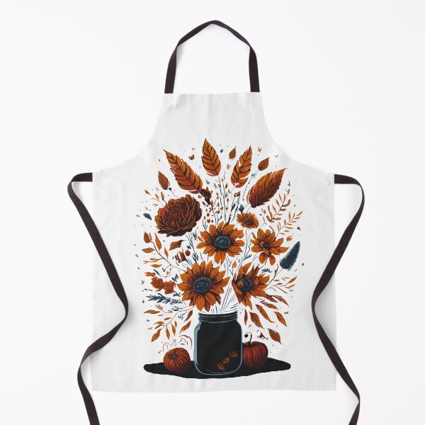 Item preview, Flowers in mason jar, nature art designed and sold by Top-Bot.