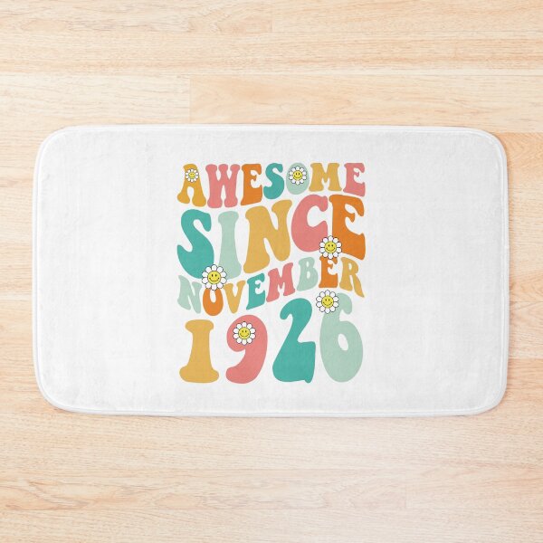 Item preview, Awesome Since November 1926 | Made In 1926 | Retro Groovy Birthday designed and sold by Christina-grich.