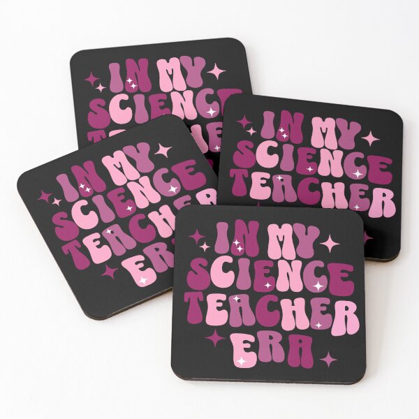Item preview, Science Teacher | In My Science Teacher Era | Funny Teacher | Retro | Groovy Pink | Biology Chemistry Physics designed and sold by ShoniwDesigns.