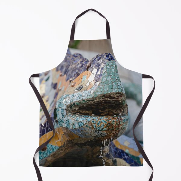 Item preview, salamander Gaudi earthenware mosaic designed and sold by Nebulae-Art.