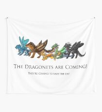 Tela decorativa Los dragonets estan viniendo