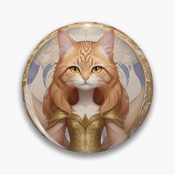 Item preview, Cat Gold 15 designed and sold by ThanaDesign.