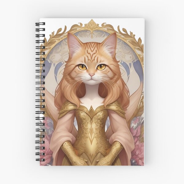 Item preview, Cat Gold 15 designed and sold by ThanaDesign.
