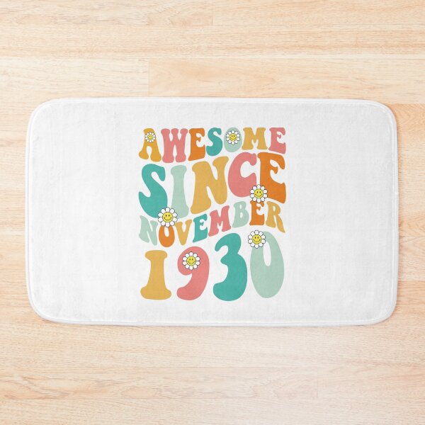 Item preview, Awesome Since November 1930 | Made In 1930 | Retro Groovy Birthday designed and sold by Christina-grich.