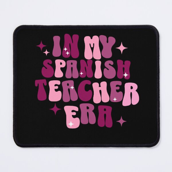 Item preview, Spanish Teacher | In My Spanish Teacher Era | Funny Teacher | Retro | Groovy Pink | Espanol designed and sold by ShoniwDesigns.